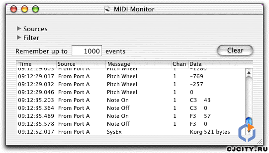  Snoize MIDI Monitor 1.2.1