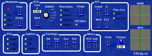  Roland SH-09 Monosynth Emulation