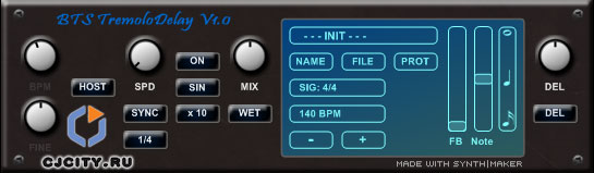  BTS TremeloDelay v.1.0