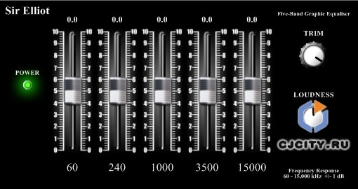  Sir Elliot Five Band Graphic Equaliser