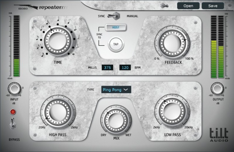 Tilt Audio Mono Repeater