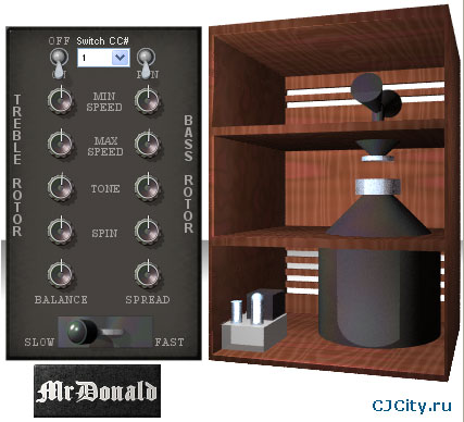  MrDonald rotary speaker effect