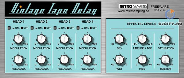  Vintage Tape Delay v.1.0