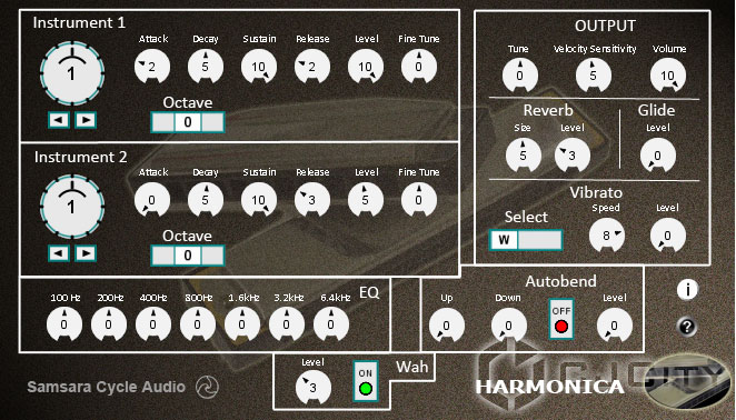  Samsara Cycle Audio Harmonica