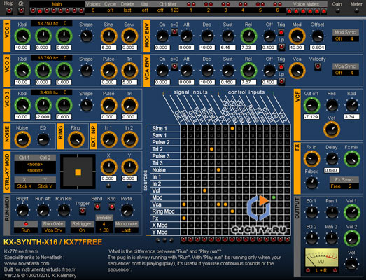  KX77FREE KX-Synth-X16