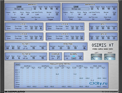  Osiris XT