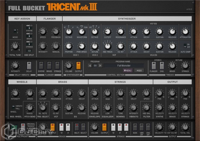 Full Bucket Music Tricent mk III