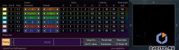  UplandToys BallSequencer v.1.5